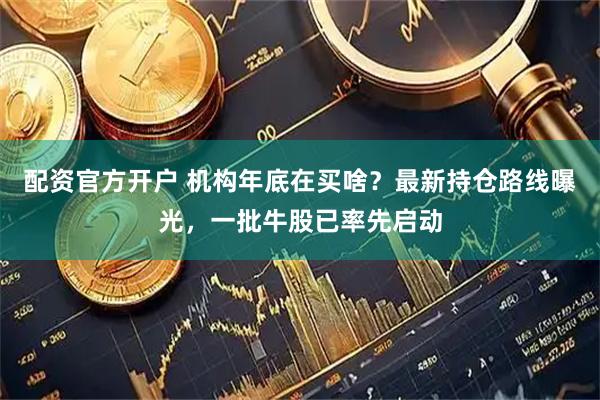 配资官方开户 机构年底在买啥？最新持仓路线曝光，一批牛股已率先启动